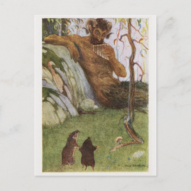 Vintage Illustration Postcard (Front)