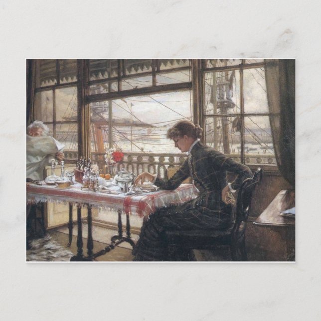 Vintage Illustration Postcard (Front)