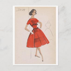 Vintage Illustration Postcard