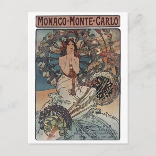 Vintage Illustration Postcard (Front)