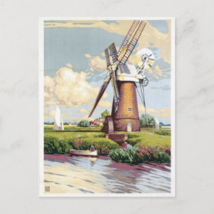 Vintage Illustration Postcard