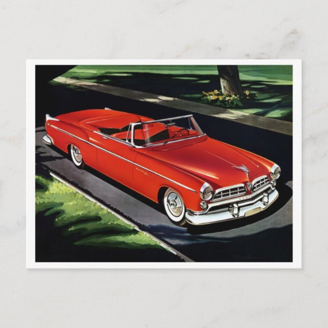 Vintage Illustration Postcard (Front)