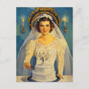 Vintage Illustration Postcard