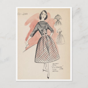 Vintage Illustration Postcard