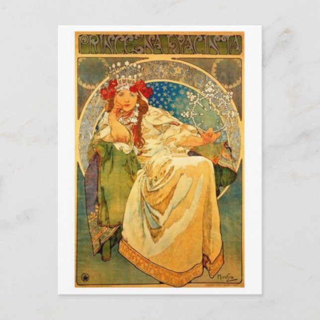 Vintage Illustration Postcard (Front)