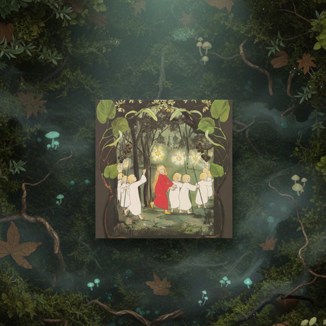 Vintage Illustration Princess in the Forest  (Creator Uploaded)