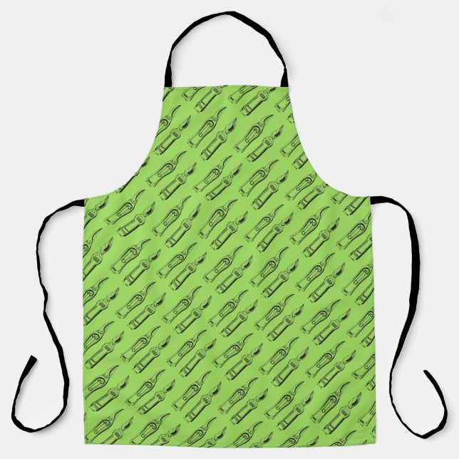 VINTAGE ILLUSTRATIONS Gardening Tools Pruners LAP2 Apron (Front)