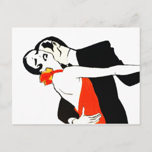 Vintage Illustrations Postcard