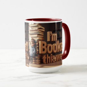 Vintage I'm Booked This Week Mug