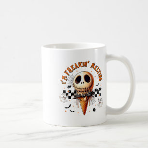 Vintage Im Freaking-melting Ice Cream Halloween Sp Coffee Mug