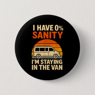Vintage Im Staying In Tha Van Funny Phasmophobia M 2 Inch Round Button
