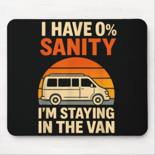 Vintage I'm Staying In Tha Van Funny Phasmophobia Mouse Pad