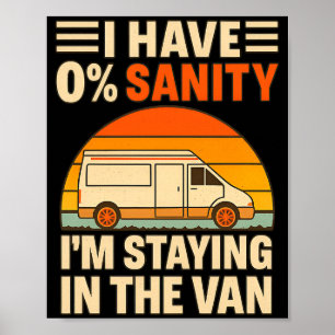 Vintage I'm Staying In Tha Van Phasmophobia Man's Poster