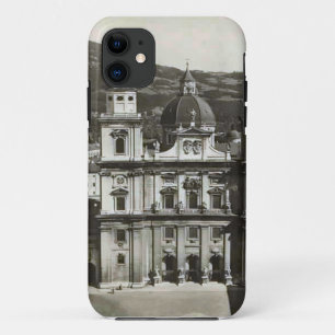 Vintage image Austria, Salzburg, Domkirche iPhone 11 Case