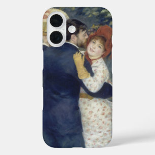 Vintage Impressionism Art, Country Dance by Renoir iPhone 16 Case