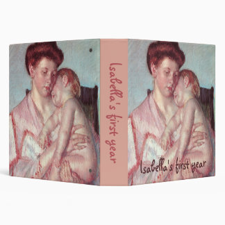 Vintage Impressionism, Sleepy Baby by Mary Cassatt Binder