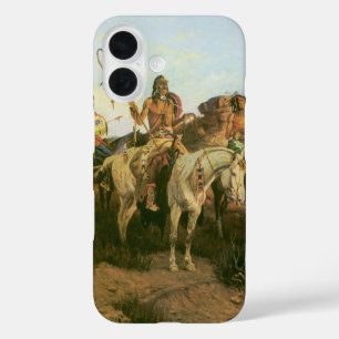 Vintage Indians, Prowlers of the Prairie, Seltzer, iPhone 16 Case