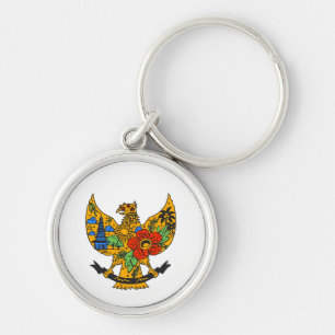 Vintage Indonesian Garuda Pancasila Keychain