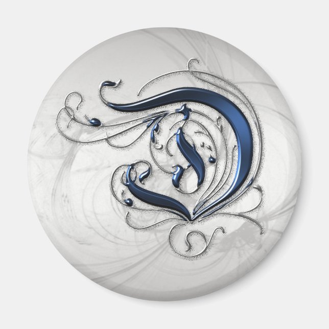 Vintage Initial D Magnet (Front)