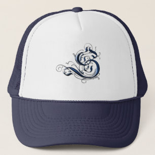 Vintage Initial S Trucker Hat