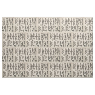 Vintage Insects Entomology Lepidoptera 7.8x12" Fabric