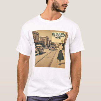 Vintage-inspired Bitcoin BTC crypto  T-Shirt