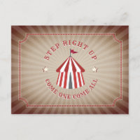 Vintage Inspired Circus Birthday