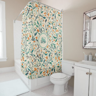 Vintage-Inspired Colourful Paisley Leaf Pattern (3