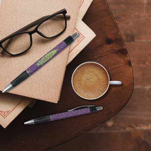 Vintage Inspired Elegant Floral Personalised Pen