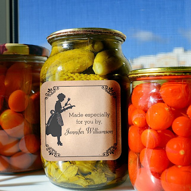 Vintage Inspired Home Made Label Sticker (Creator Uploaded)