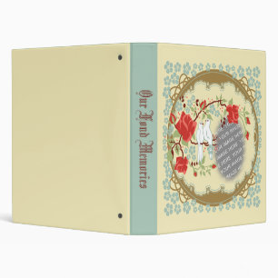 Vintage Inspired Love Customizable Binder