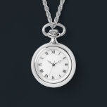 Vintage Inspired Luxury Watch with Roman Numerals<br><div class="desc">Vintage-Inspired Silver Luxury Watch with Roman Numerals
Perfect for those who appreciate classic design and refined style, making it a symbol of understated luxury and timeless craftsmanship</div>
