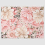 Vintage Inspired Pastel Pink Floral Decoupage Tissue Paper<br><div class="desc">These Vintage Inspired Pastel Pink Floral Decoupage Tissue Paper Sheets are designed specifically for Crafting,  Decoupage and Junk Journalling. They're also great for gift wrapping! Please visit my collections section for more inspiration. Thank you for visiting and shopping my store! All My Love,  Fluid,  Digital,  Dotted & Graphic Arts</div>
