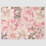 Vintage Inspired Pastel Pink Floral Decoupage Tissue Paper<br><div class="desc">These Vintage Inspired Pastel Pink Floral Decoupage Tissue Paper Sheets are designed specifically for Crafting,  Decoupage and Junk Journalling. They're also great for gift wrapping! Please visit my collections section for more inspiration. Thank you for visiting and shopping my store! All My Love,  Fluid,  Digital,  Dotted & Graphic Arts</div>