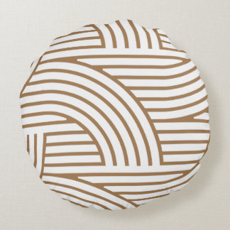 Vintage Inspired Round Pillow