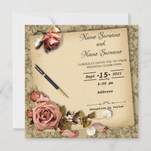 Vintage Invitation