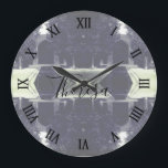 Vintage Iran Isfahan mosque Large Clock<br><div class="desc">Vintage Iran Isfahan mosque</div>