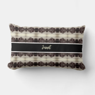 Vintage Iran Isfahan shah mosque Lumbar Pillow