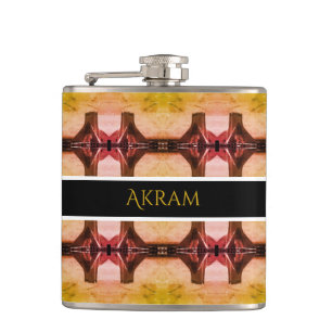 Vintage Iran tehran Azadi Square 1970 Hip Flask