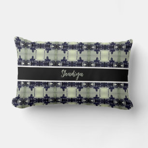 Vintage Iraq Baghdad Buniya Mosque 1970 Lumbar Pillow