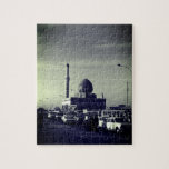 Vintage Iraq Baghdad Buniya Mosque Jigsaw Puzzle<br><div class="desc">Vintage Iraq Baghdad Buniya Mosque</div>