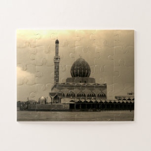 Vintage Iraq Baghdad Buniya Mosque Jigsaw Puzzle