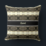 Vintage Iraq Baghdad central railway station Throw Pillow<br><div class="desc">Vintage Iraq Baghdad central railway station</div>