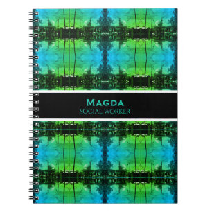 Vintage Iraq Baghdad Gas station at mosque 1970 Notebook