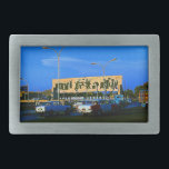 Vintage Iraq Baghdad tahrir square  Belt Buckle<br><div class="desc">Vintage Iraq Baghdad tahrir square</div>