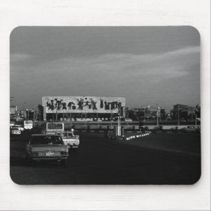 Vintage Iraq Baghdad tahrir square Mouse Pad