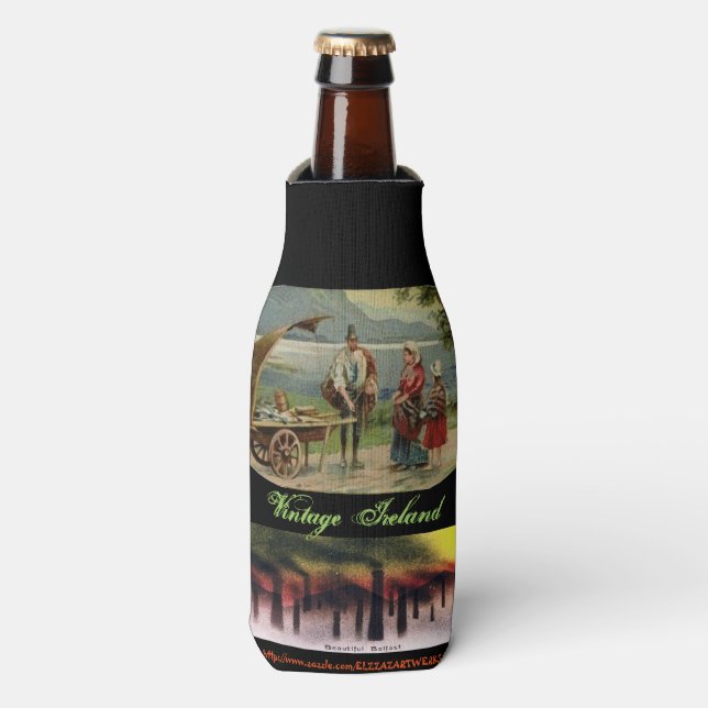 "Vintage Ireland" Bottle Cooler (Bottle Front)