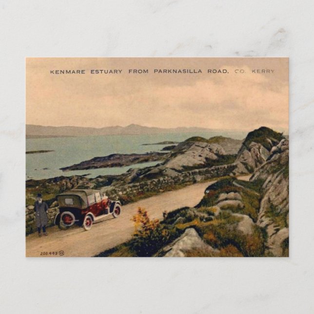 Vintage Ireland County Kerry Kenmare ca 1900 Postcard (Front)