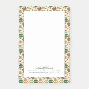 Vintage Ireland Icon Pattern Post-it Notes