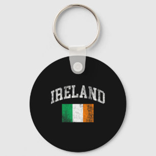 Vintage Ireland Irish Flag St Patrick's Day  Keychain
